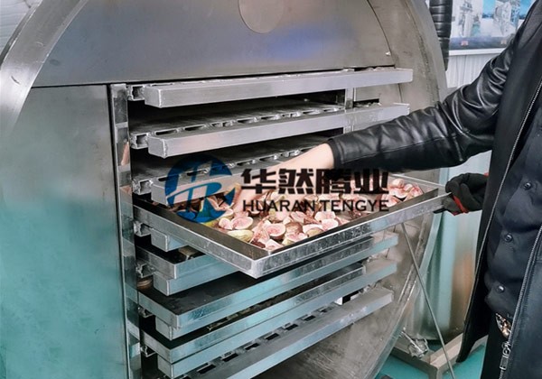 红枣冻干设备应用现场